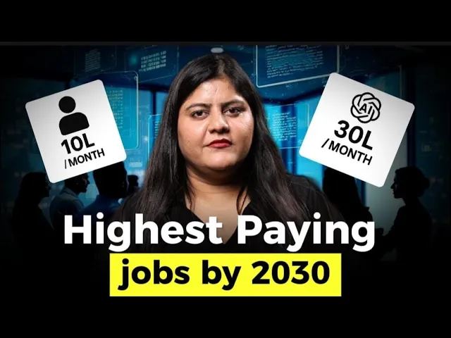 Top future-ready & high-paying careers by 2026-2030